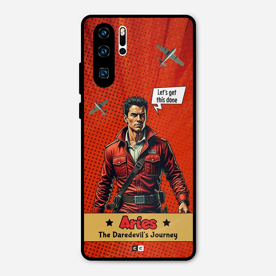 Daredevil Aries Metal Back Case for Huawei P30 Pro