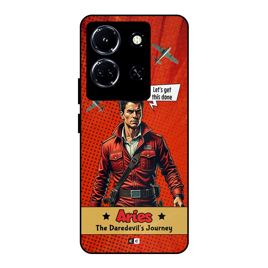 Daredevil Aries Metal Back Case for Infinix Note 30 5G