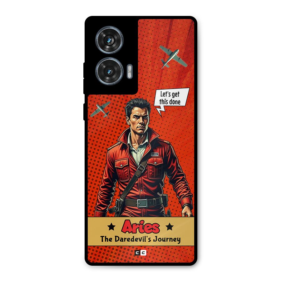 Daredevil Aries Metal Back Case for Motorola Edge 50 Fusion