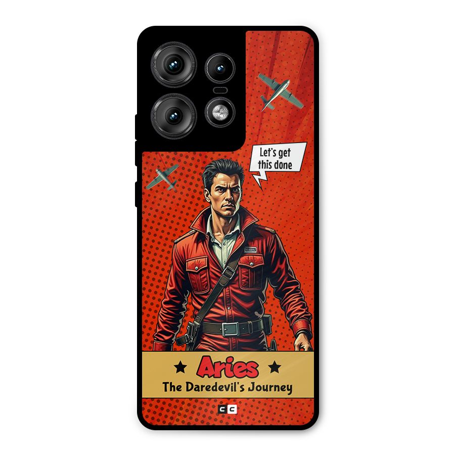 Daredevil Aries Metal Back Case for Motorola Edge 50 Pro