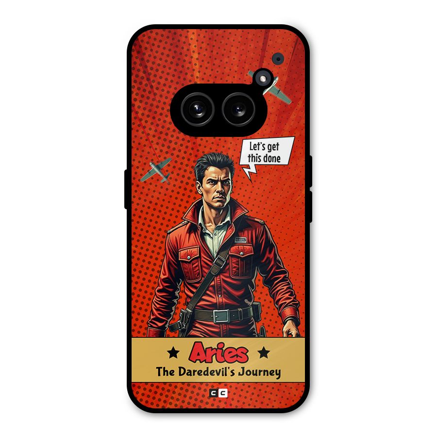 Daredevil Aries Metal Back Case for Nothing Phone 2a