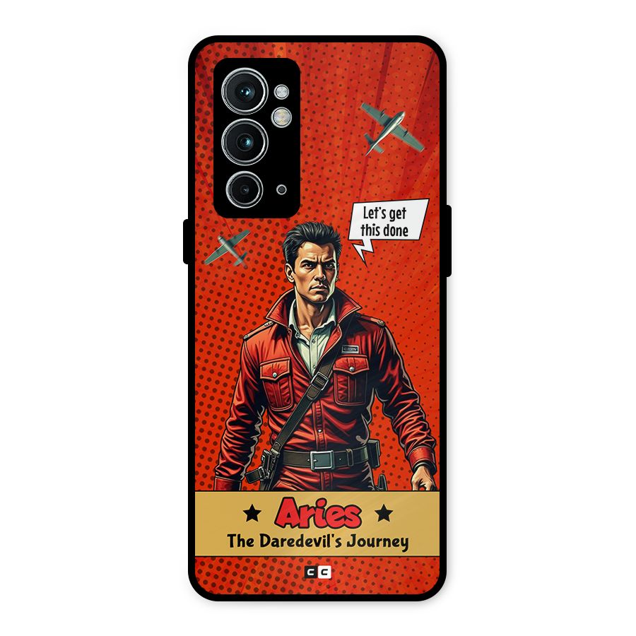 Daredevil Aries Metal Back Case for OnePlus 9RT 5G