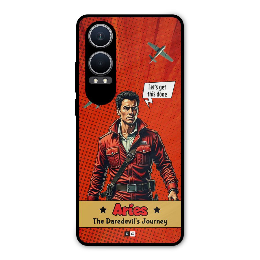 Daredevil Aries Metal Back Case for OnePlus Nord CE4 Lite