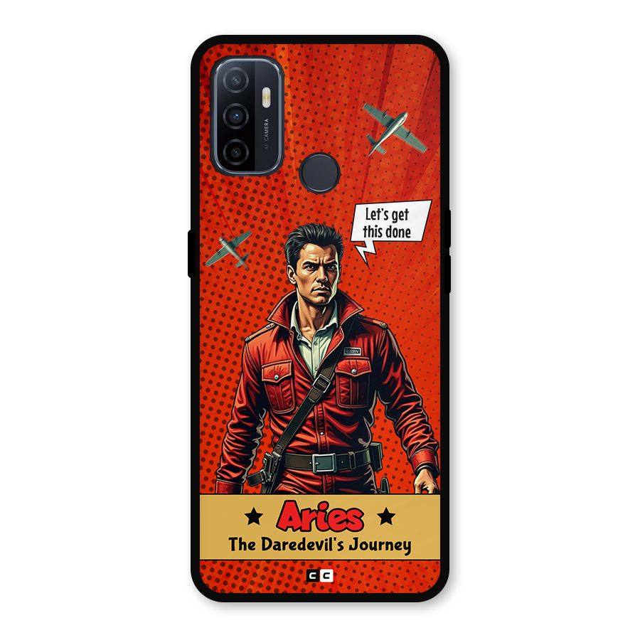 Daredevil Aries Metal Back Case for Oppo A53
