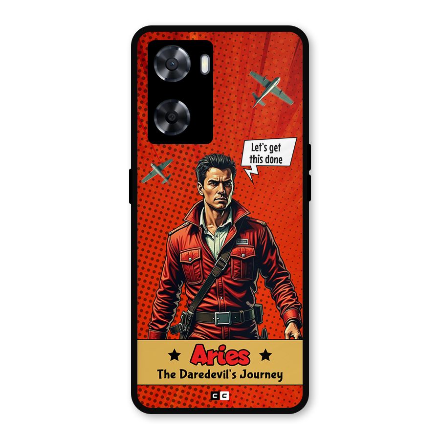 Daredevil Aries Metal Back Case for Oppo A77s