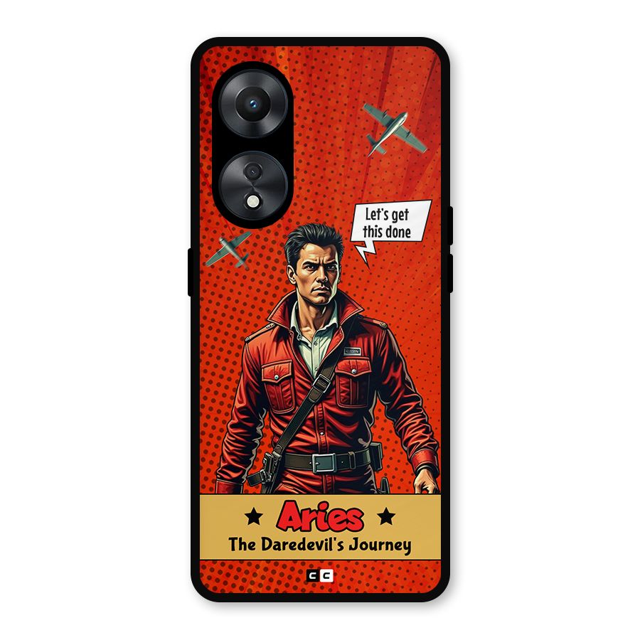 Daredevil Aries Metal Back Case for Oppo A78