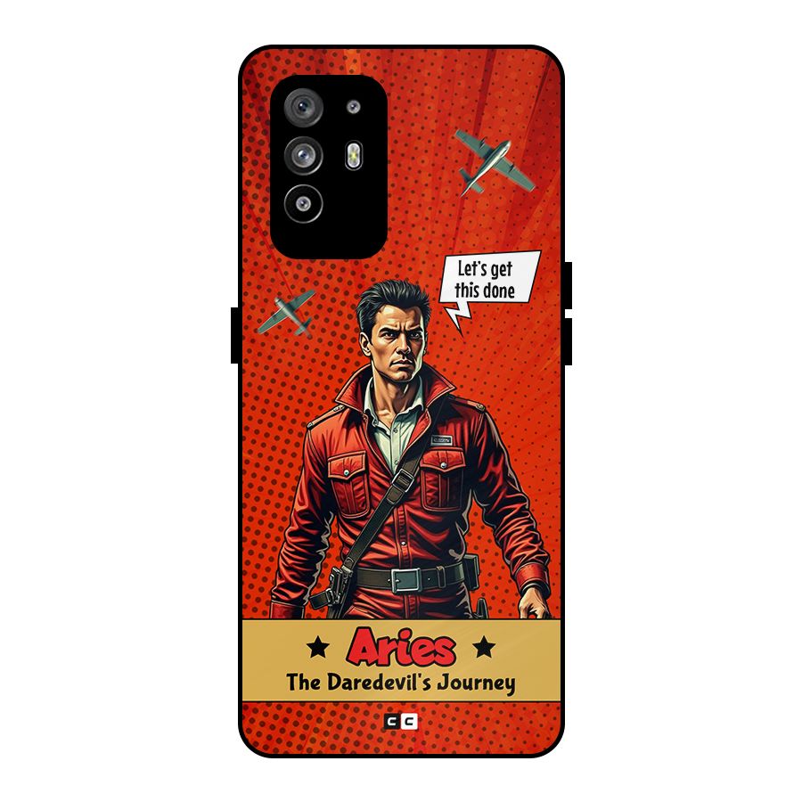 Daredevil Aries Metal Back Case for Oppo F19 Pro Plus 5G