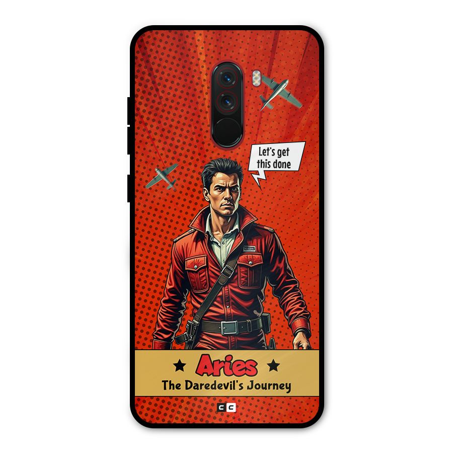 Daredevil Aries Metal Back Case for Poco F1