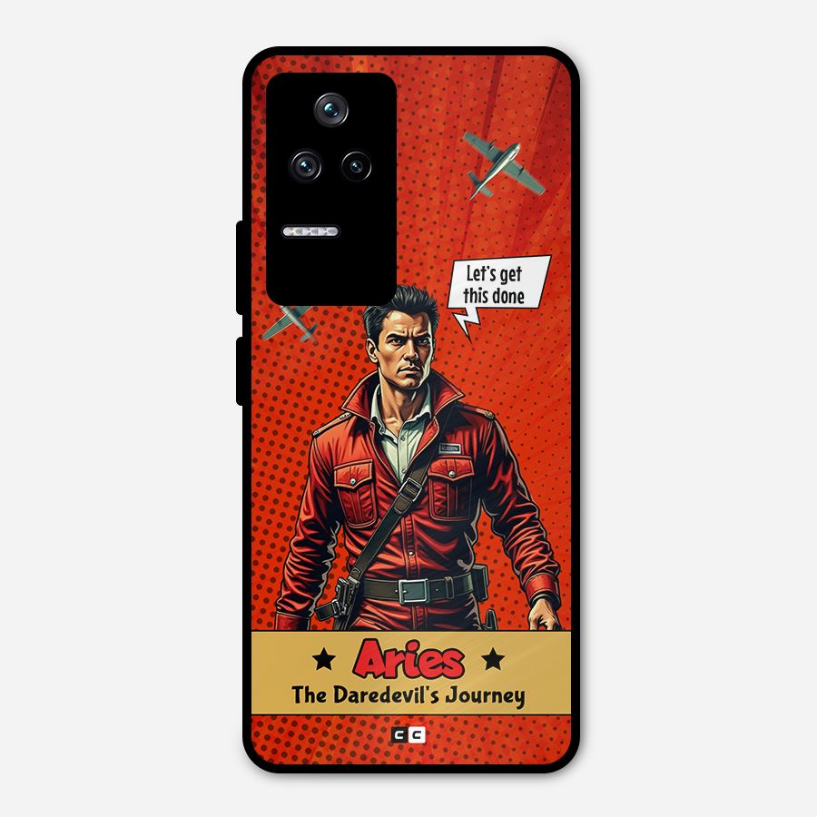 Daredevil Aries Metal Back Case for Poco F4 5G