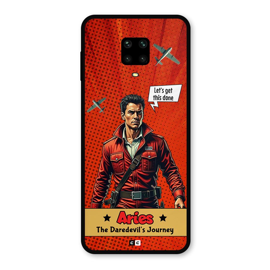 Daredevil Aries Metal Back Case for Poco M2 Pro