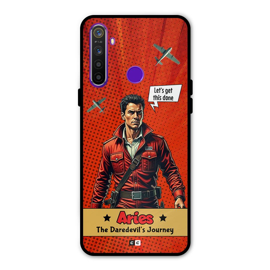 Daredevil Aries Metal Back Case for Realme 5