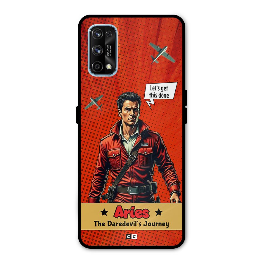 Daredevil Aries Metal Back Case for Realme 7 Pro
