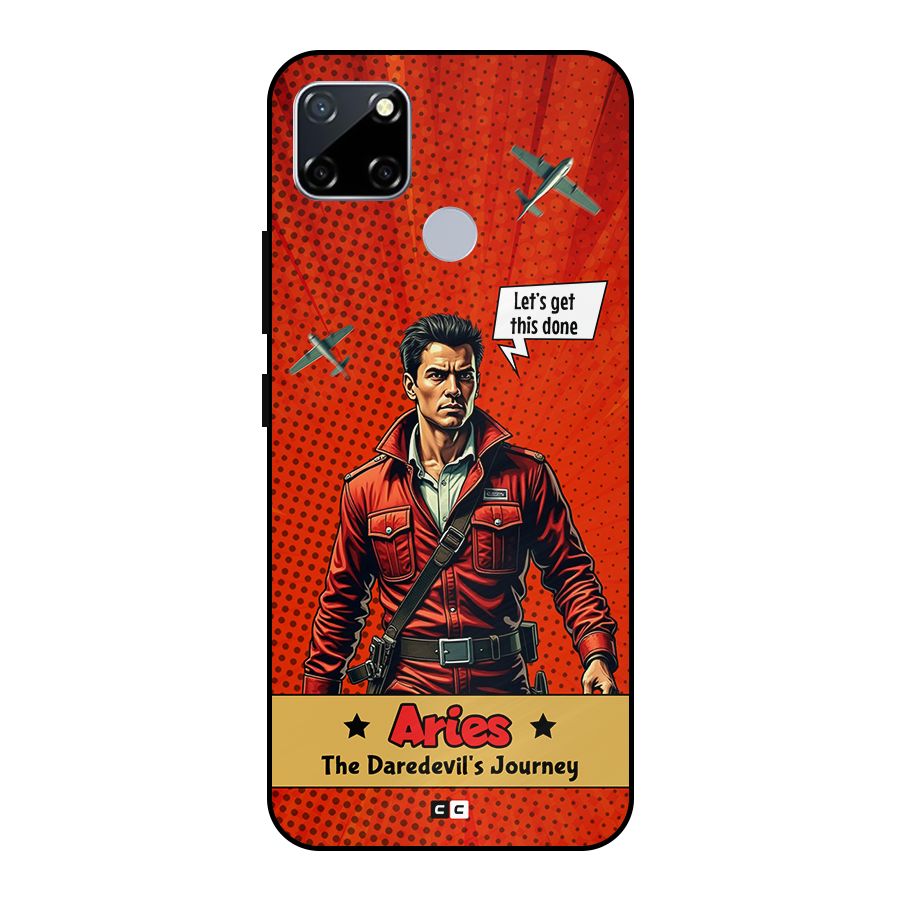 Daredevil Aries Metal Back Case for Realme Narzo 20