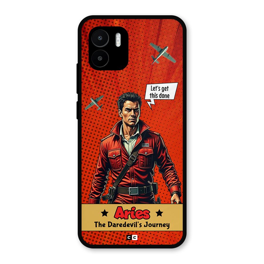 Daredevil Aries Metal Back Case for Redmi A2