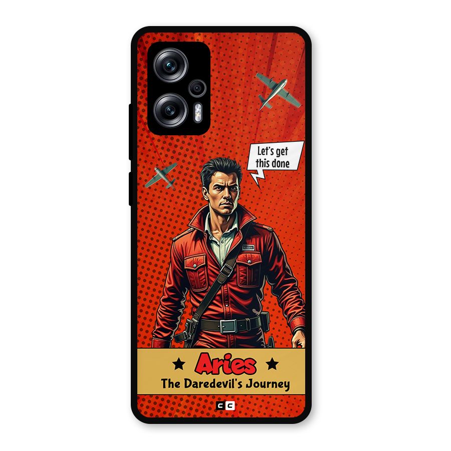 Daredevil Aries Metal Back Case for Redmi K50i