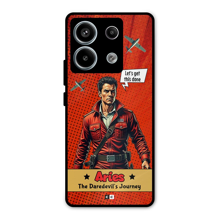 Daredevil Aries Metal Back Case for Redmi Note 13 Pro 5G