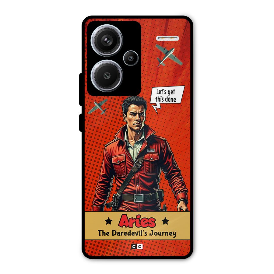 Daredevil Aries Metal Back Case for Redmi Note 13 Pro Plus