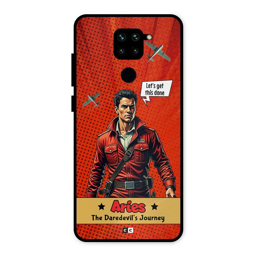 Daredevil Aries Metal Back Case for Redmi Note 9