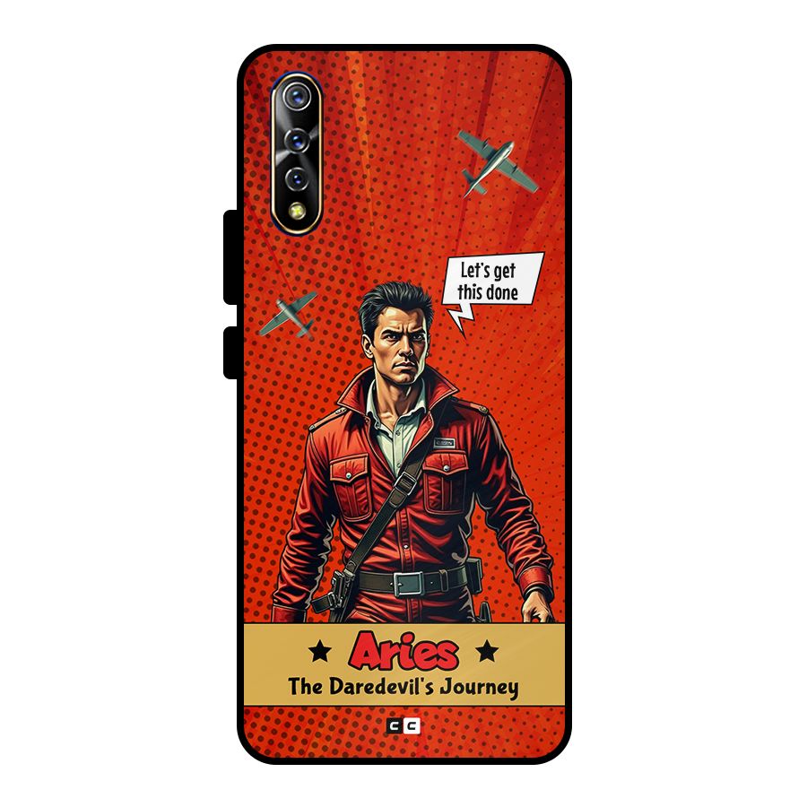 Daredevil Aries Metal Back Case for Vivo S1