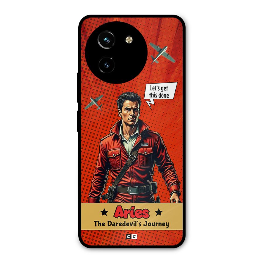 Daredevil Aries Metal Back Case for Vivo T3x