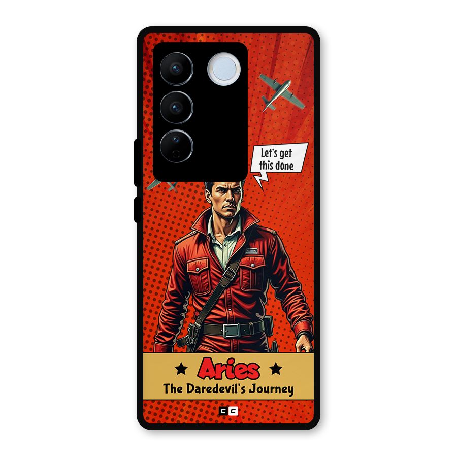 Daredevil Aries Metal Back Case for Vivo V27
