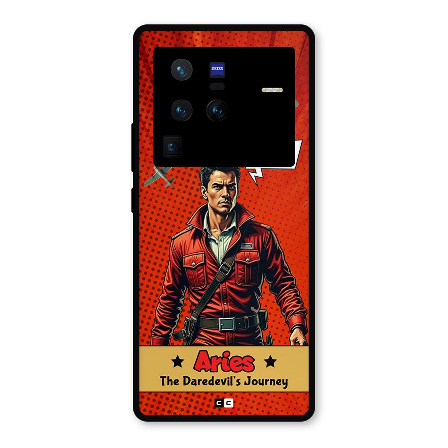 Daredevil Aries Metal Back Case for Vivo X80 Pro