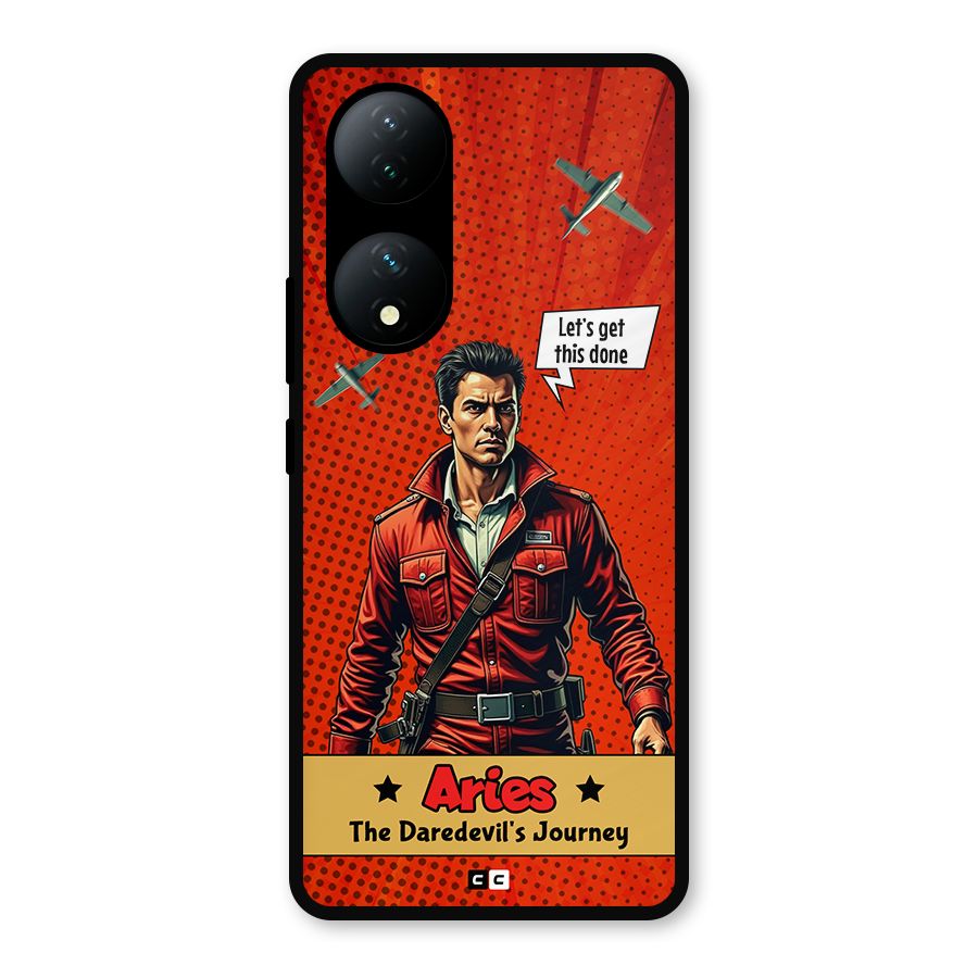 Daredevil Aries Metal Back Case for Vivo Y100