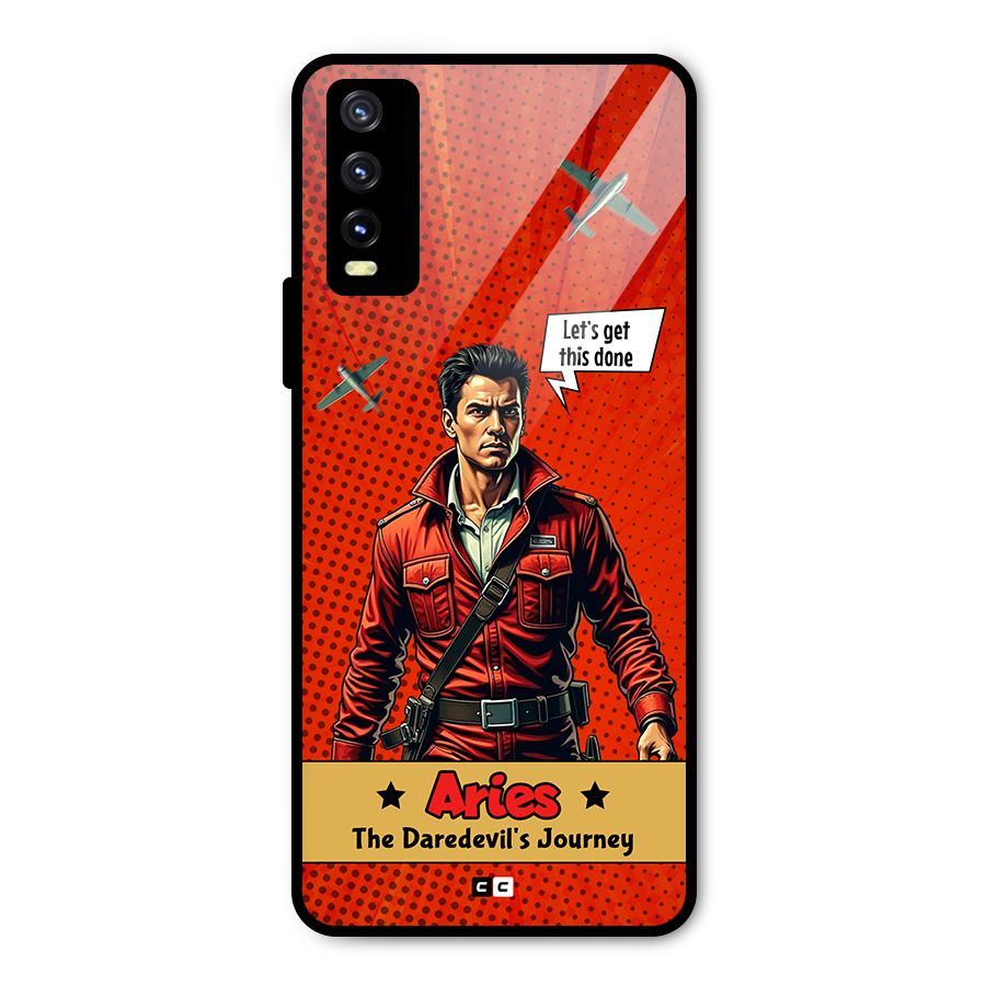 Daredevil Aries Metal Back Case for Vivo Y20