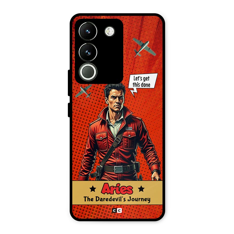 Daredevil Aries Metal Back Case for Vivo Y200