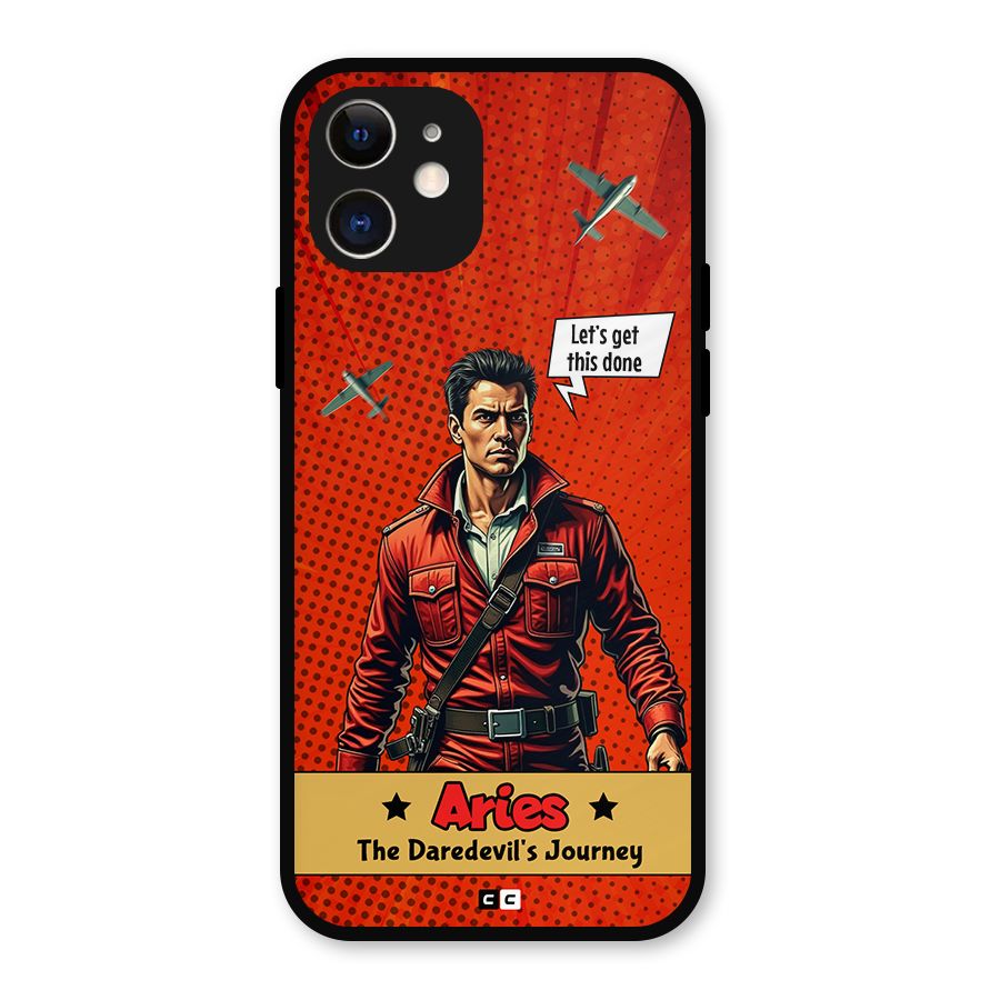 Daredevil Aries Metal Back Case for iPhone 12