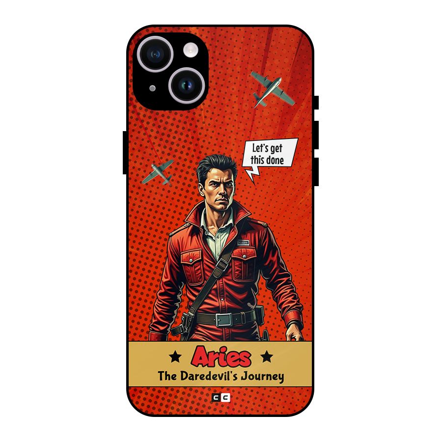 Daredevil Aries Metal Back Case for iPhone 14 Plus