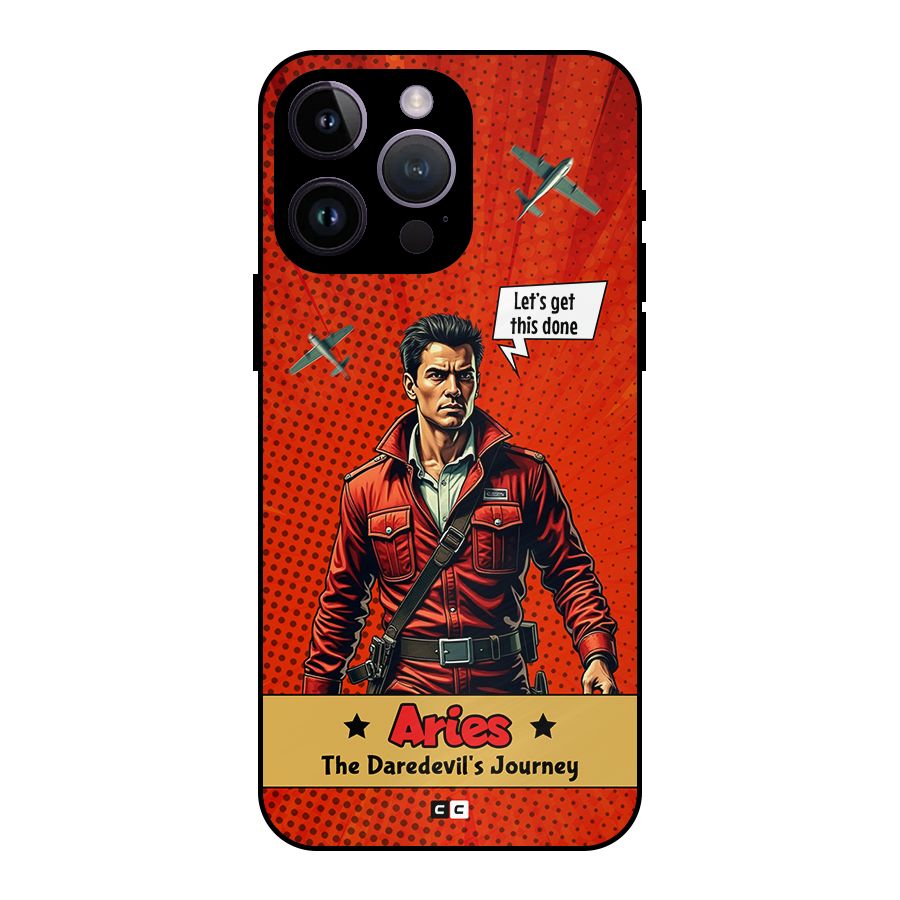 Daredevil Aries Metal Back Case for iPhone 14 Pro Max