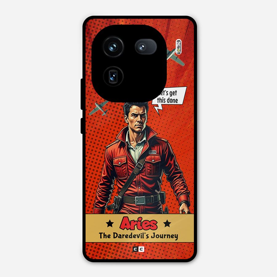 Daredevil Aries Metal Back Case for iQOO 12