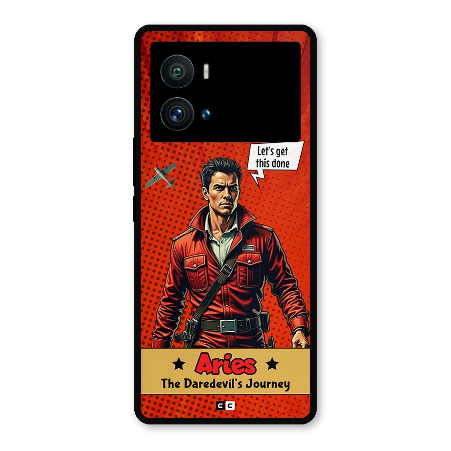 Daredevil Aries Metal Back Case for iQOO 9 Pro