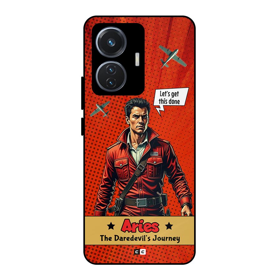 Daredevil Aries Metal Back Case for iQOO Z6 44W
