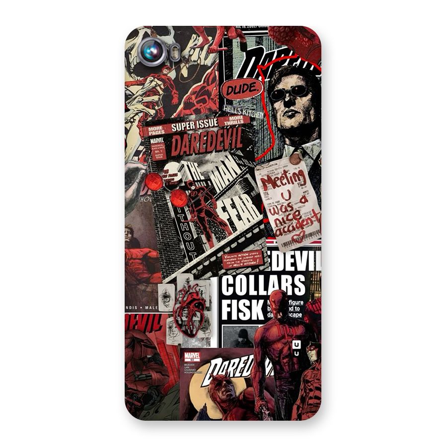 Daredevil Story Back Case for Canvas Fire 4 (A107)