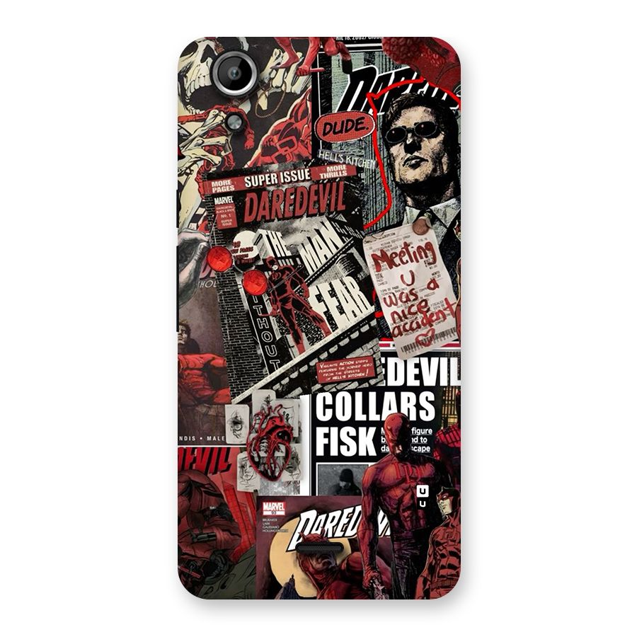 Daredevil Story Back Case for Canvas Selfie Lens Q345