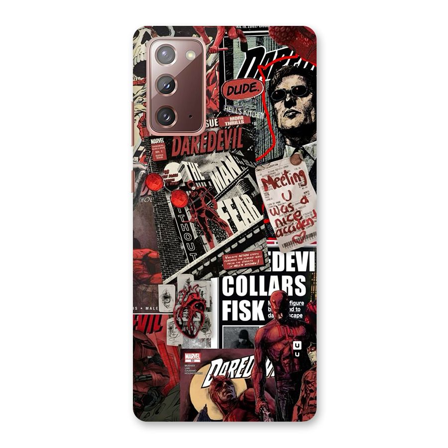 Daredevil Story Back Case for Galaxy Note 20