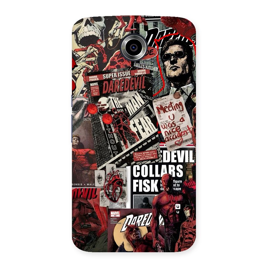 Daredevil Story Back Case for Google Nexus 6