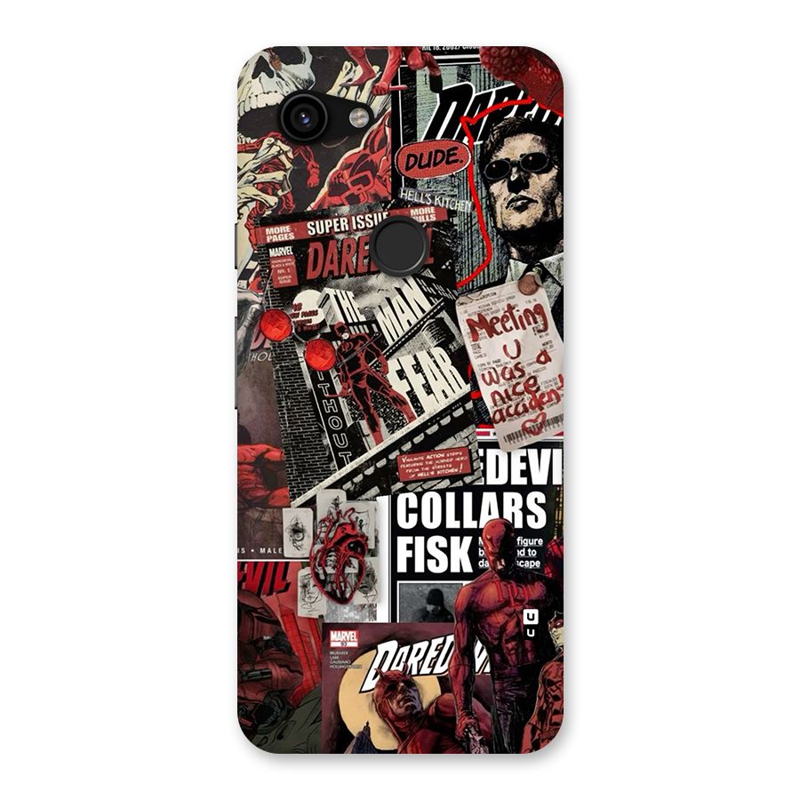 Daredevil Story Back Case for Google Pixel 3a