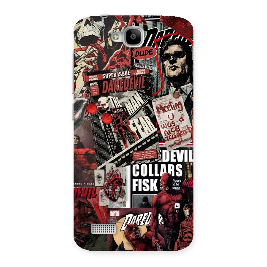 Daredevil Story Back Case for Honor Holly