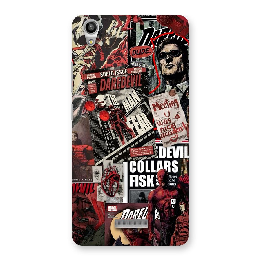 Daredevil Story Back Case for Lava Pixel V1