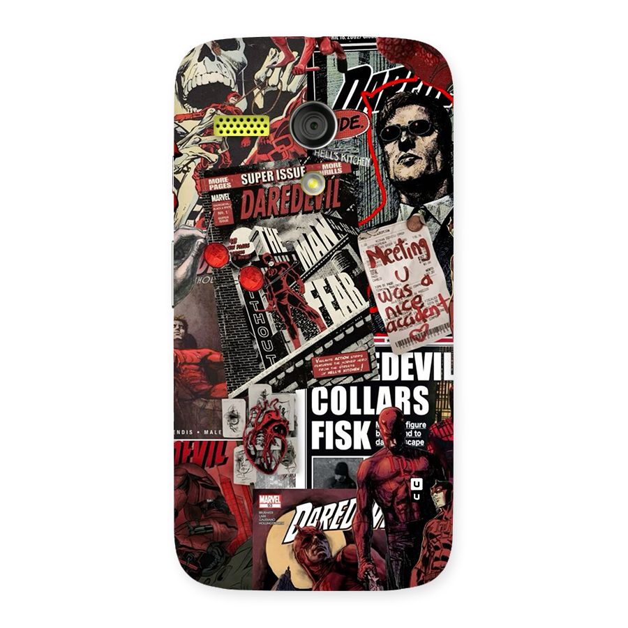 Daredevil Story Back Case for Moto G