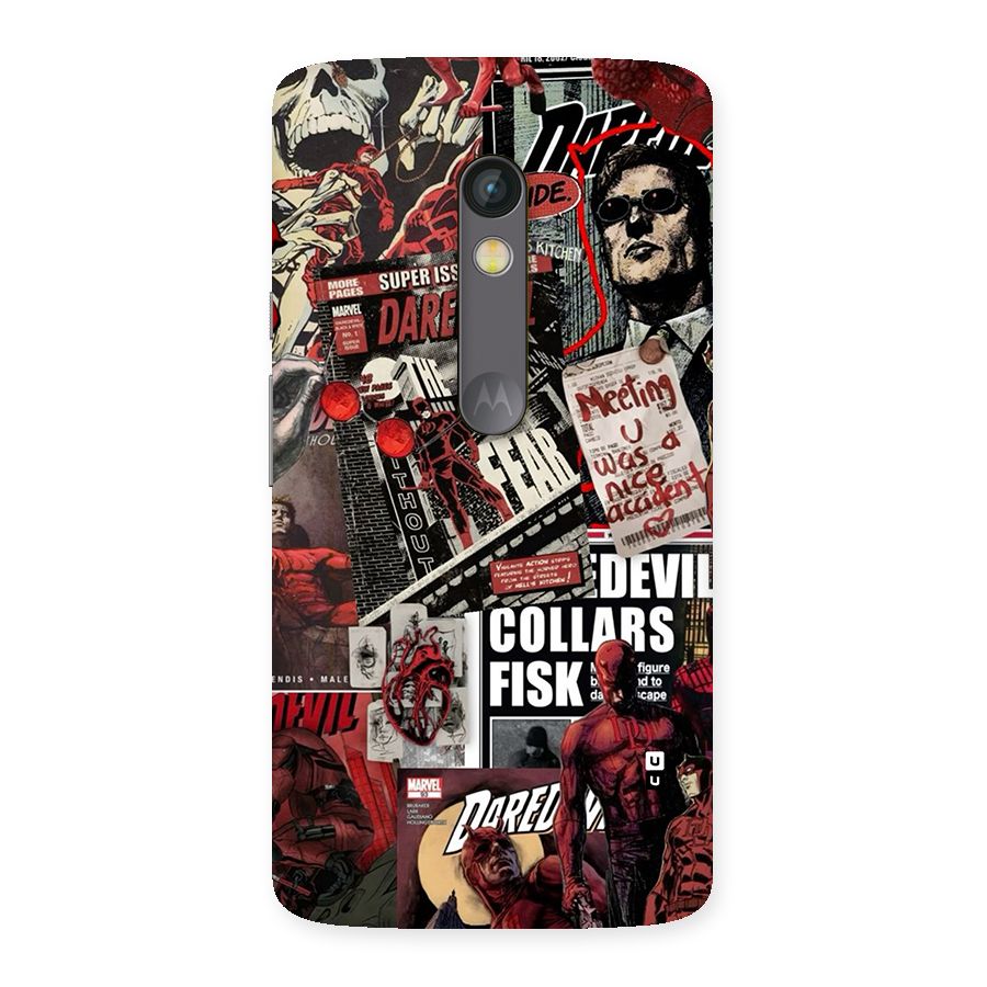 Daredevil Story Back Case for Moto X Play