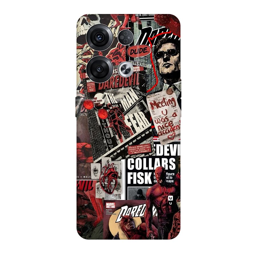 Daredevil Story Back Case for Oppo Reno8 Pro 5G