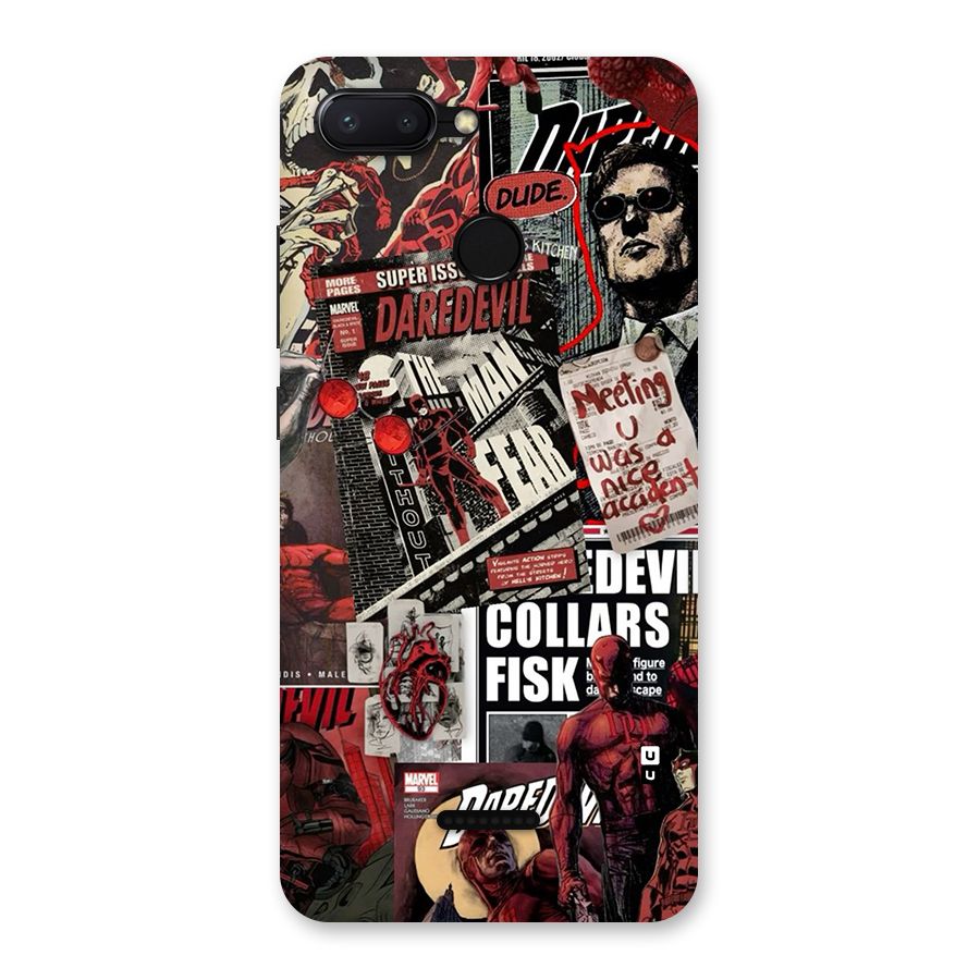 Daredevil Story Back Case for Redmi 6