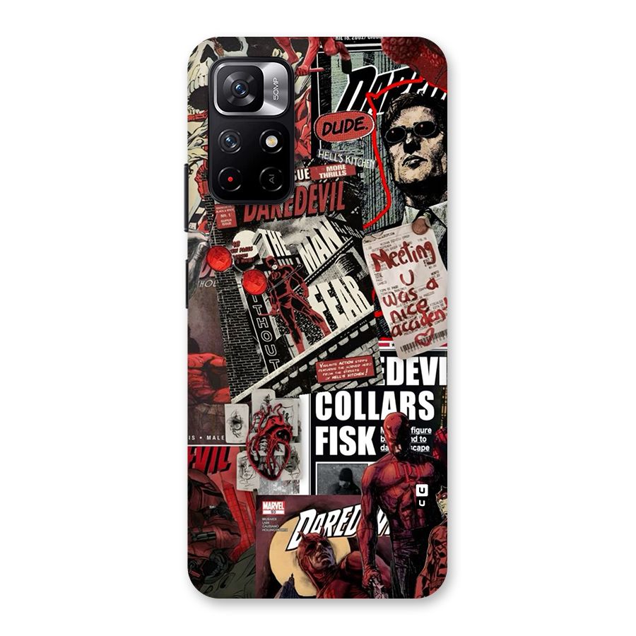 Daredevil Story Back Case for Redmi Note 11T 5G