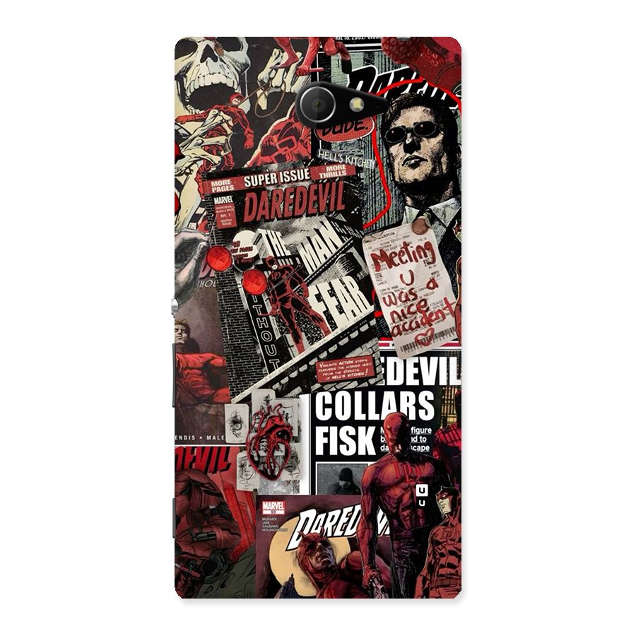 Daredevil Story Back Case for Xperia M2