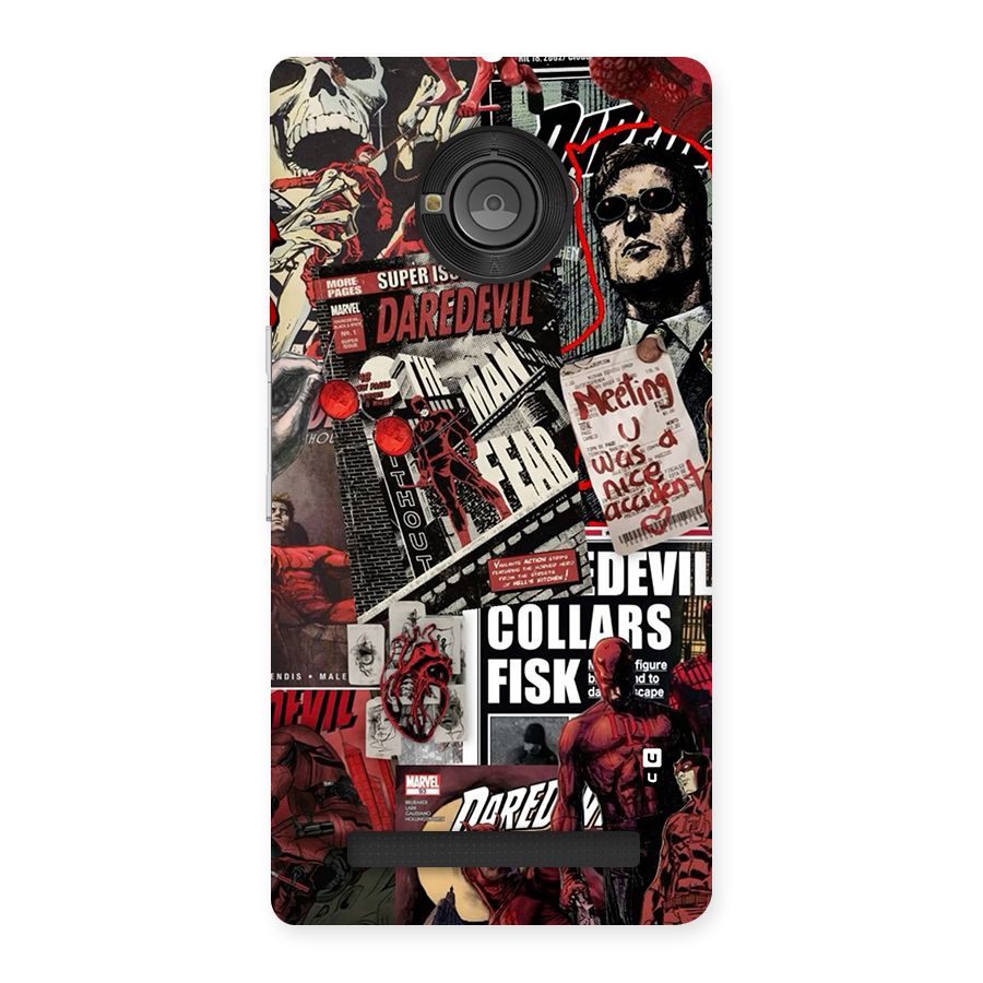 Daredevil Story Back Case for Yuphoria