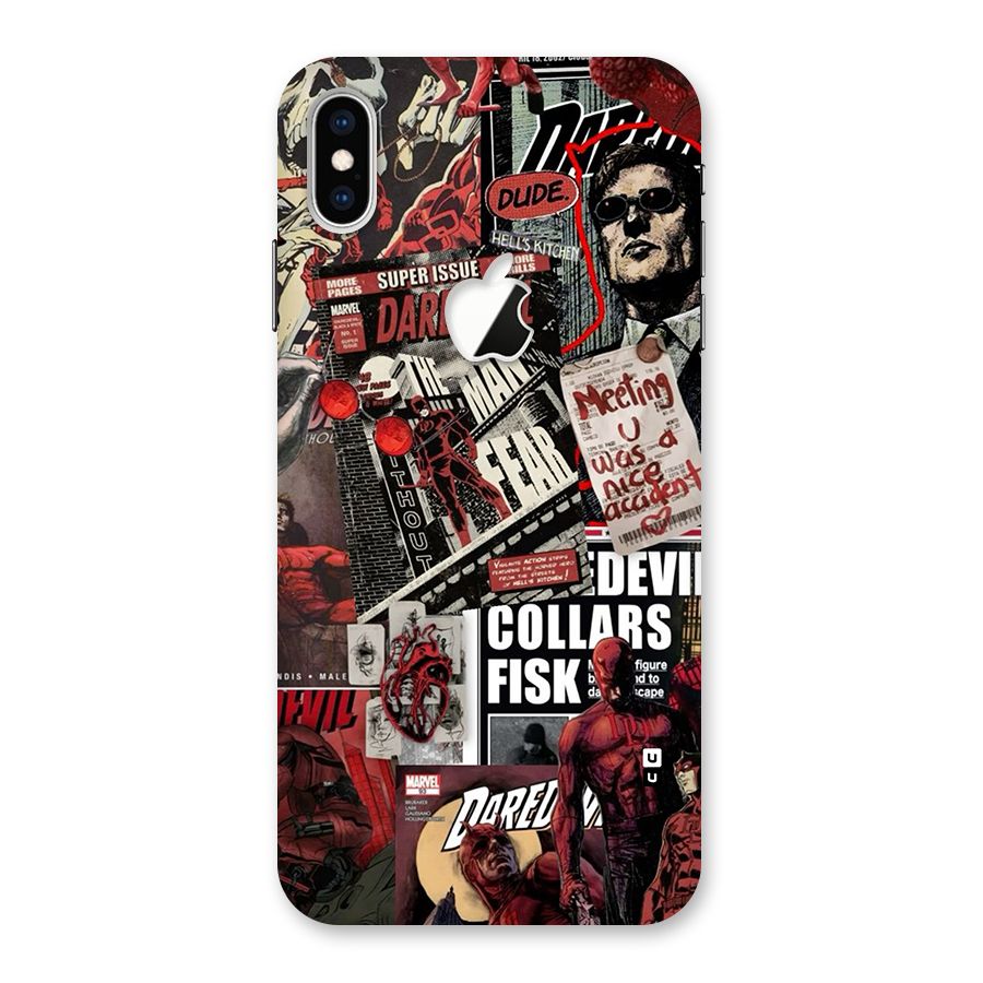 Daredevil Story Back Case for iPhone XS Max Apple Cut